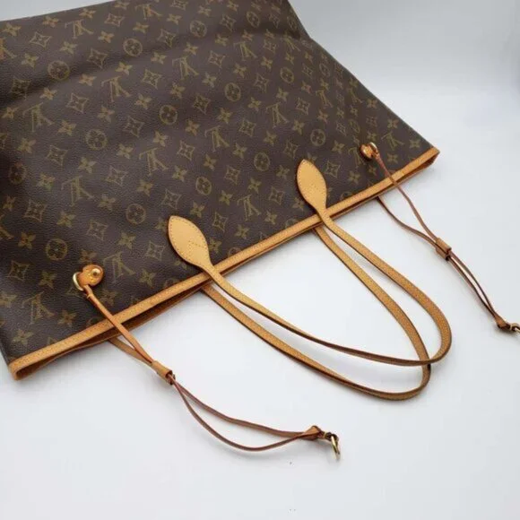 Louis Vuitton Neverfull GM Brown Monogram Canvas Shoulder Bag 890-070324 - Picture 6 of 15